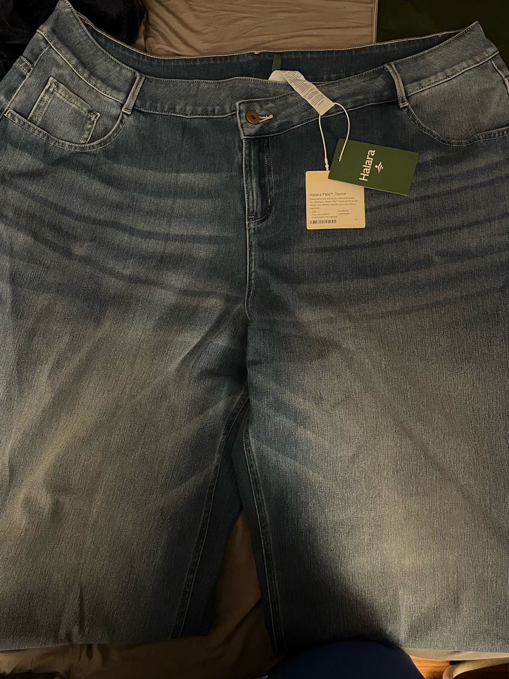 HALARA wide leg jeans
